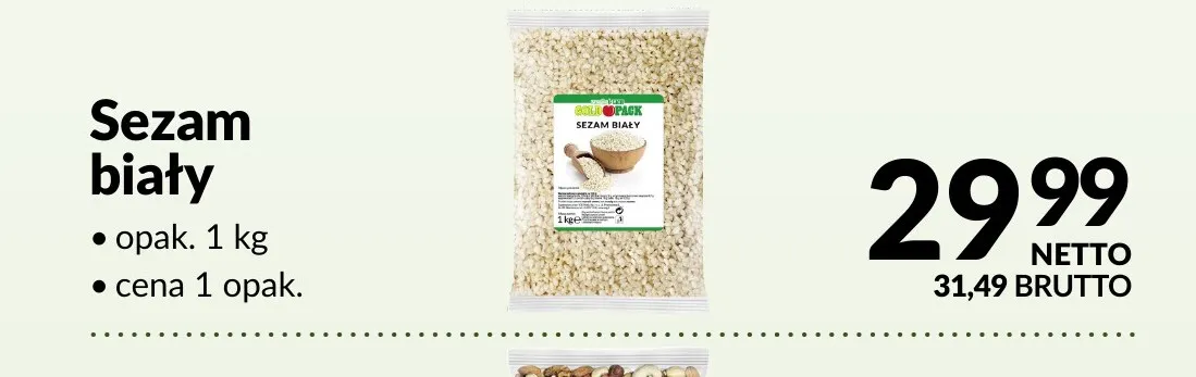Sezam biały promocja w Makro