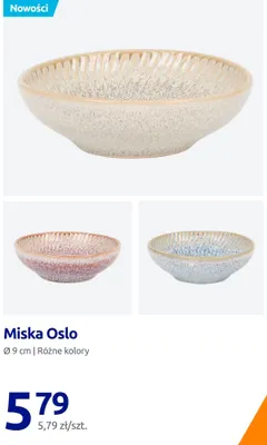 Miska Oslo Ø9 cm promocja w Action