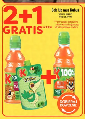 Sok Kubuś promocja w POLOmarket