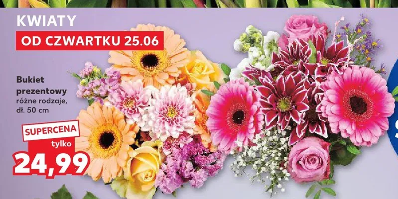 Bukiet prezentowy promocja w Kaufland