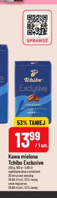 Kawa mielona Tchibo Exclusive promocja w POLOmarket