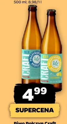 Piwo Połczyn Craft Bezglutenowe Cytrynowe promocja w Netto