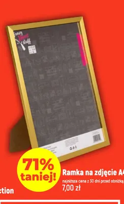 Ramka na zdjęcie A4 promocja w Dealz