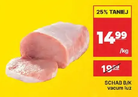 Schab bez kości vacum luz promocja w API Market
