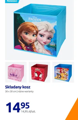 Składany kosz promocja w Action