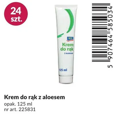 Krem do rąk z aloesem promocja w Makro