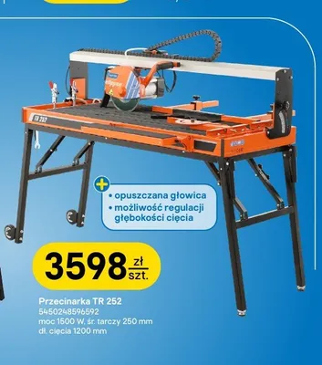 Przecinarka Norton Clipper TR 252 promocja w Castorama