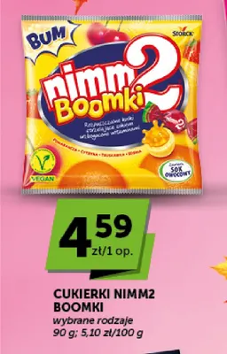 Cukierki Nimm2 Boomki promocja w Groszek