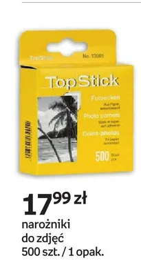 Narożniki do zdjęć Top Stick promocja w Empik