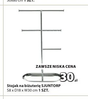 Stojak na biżuterię Sjuntorp promocja w Jysk