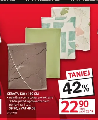 Cerata 130x160 cm promocja w Selgros