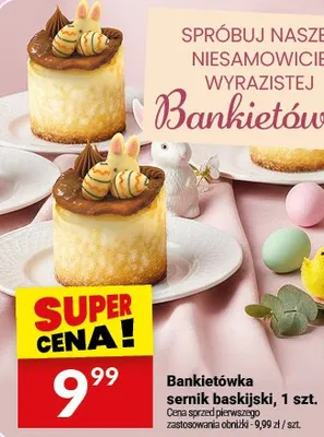 Bankietówka sernikowa polana promocja w Twój Market