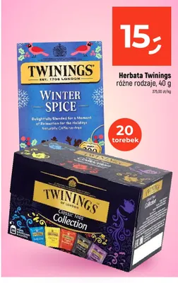 Herbata Twinings Winter Spice promocja w Dealz