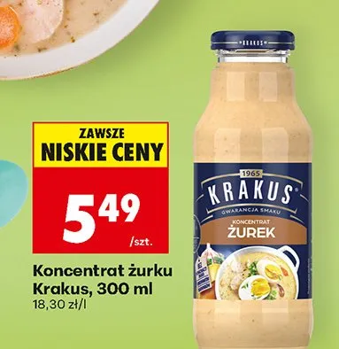 Koncentrat żurku 300 ml promocja w Biedronka