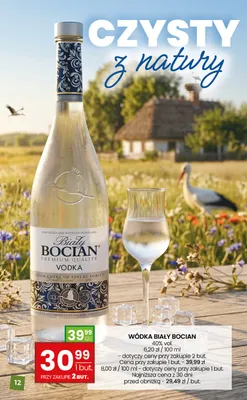 Wódka Biały Bocian promocja w Twój Market