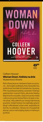 Książka Woman Down. Kobieta na dnie Colleen Hoover promocja w Empik