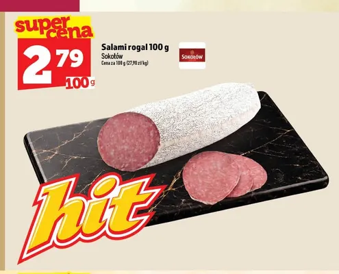 Salami rogal Sokołów promocja w TOPAZ