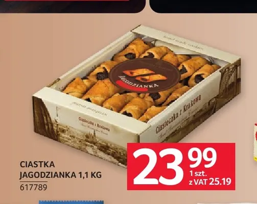 Ciastka Jagodzianka promocja w Selgros