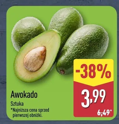 Awokado promocja w Aldi