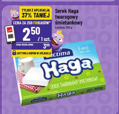 Serek twarogowy śmietankowy promocja w POLOmarket