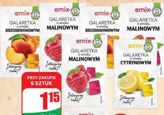 Galaretka brzoskwiniowa  promocja w Dino