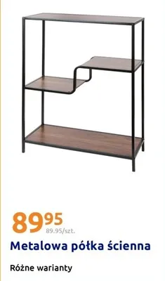 Metalowa półka ścienna promocja w Action