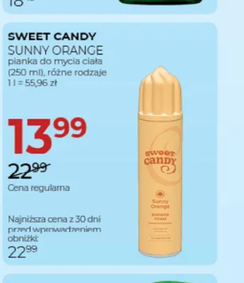 Pianka do mycia ciała Sweet Candy Sunny Orange promocja w Drogerie Jawa