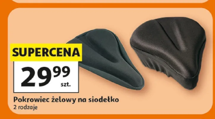 Pokrowiec żelowy na siodełko promocja w Auchan