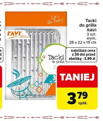Tacki do grilla Ravi promocja w Carrefour Express