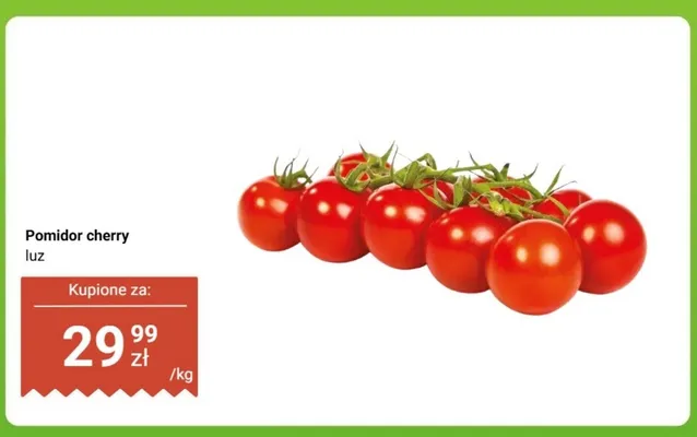 Pomidor cherry luz promocja w Dino