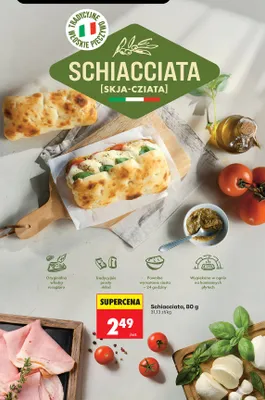 Schiacciata promocja w Biedronka