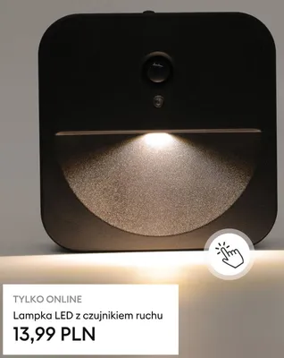Lampka LED z czujnikiem ruchu promocja w Sinsay
