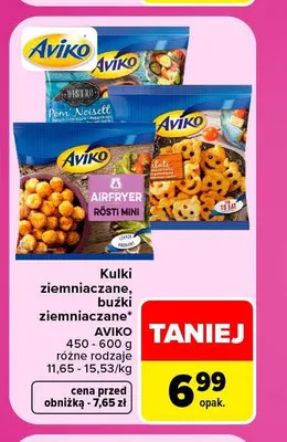 Kulki ziemniaczane Aviko promocja w Carrefour Market
