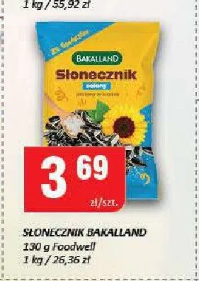 Słonecznik Bakalland promocja w Chorten