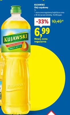 Olej rzepakowy promocja w Lidl