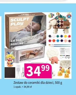 Zestaw do ceramiki dla dzieci Montessa promocja w Drogerie Polskie