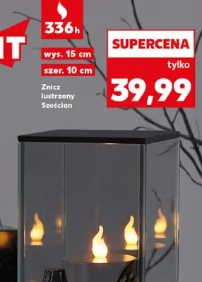 Znicz lustrzany Sześcian promocja w Kaufland