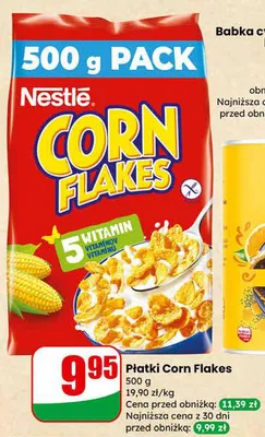 Płatki Corn Flakes promocja w Dino