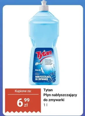 Płyn nabłyszczający do zmywarki promocja w Dino