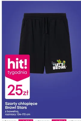 Szorty chłopięce z bawełną promocja w Pepco