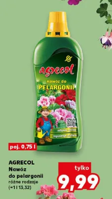 Nawóz do pelargoni Agrecol promocja w Kaufland