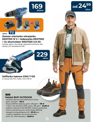 Spodnie robocze NEO TOOLS Outdoor promocja w PSB Mrówka