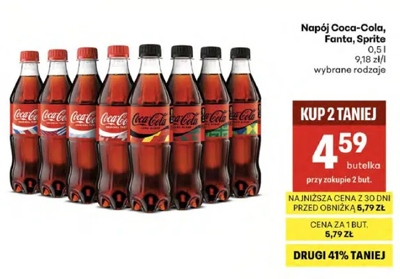Napój Coca-Cola Original Taste promocja w Delikatesy Centrum
