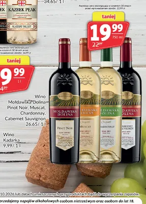 Wino czerwone Mołdawska Dolina Cabernet Sauvignon promocja w Prim Market