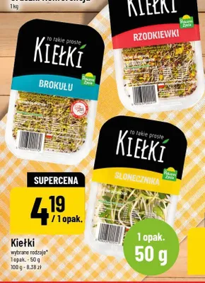 Kiełki słonecznika promocja w POLOmarket