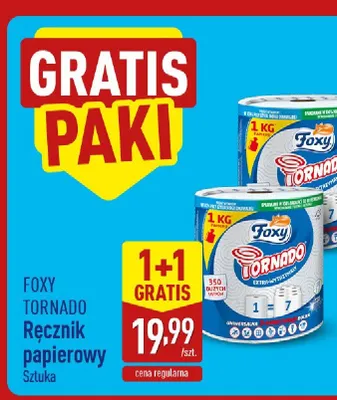 Ręcznik papierowy Foxy Tornado promocja w Aldi