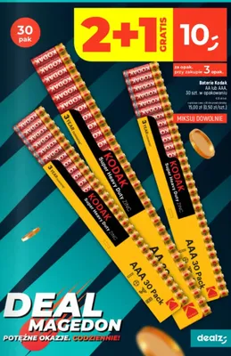 Baterie AAA promocja w Dealz