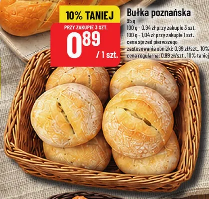 Bułka poznańska promocja w POLOmarket