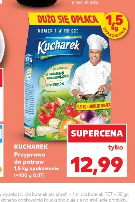 Przyprawa do potraw Kucharek promocja w Kaufland