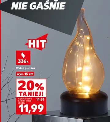 Wkład płomień promocja w Kaufland